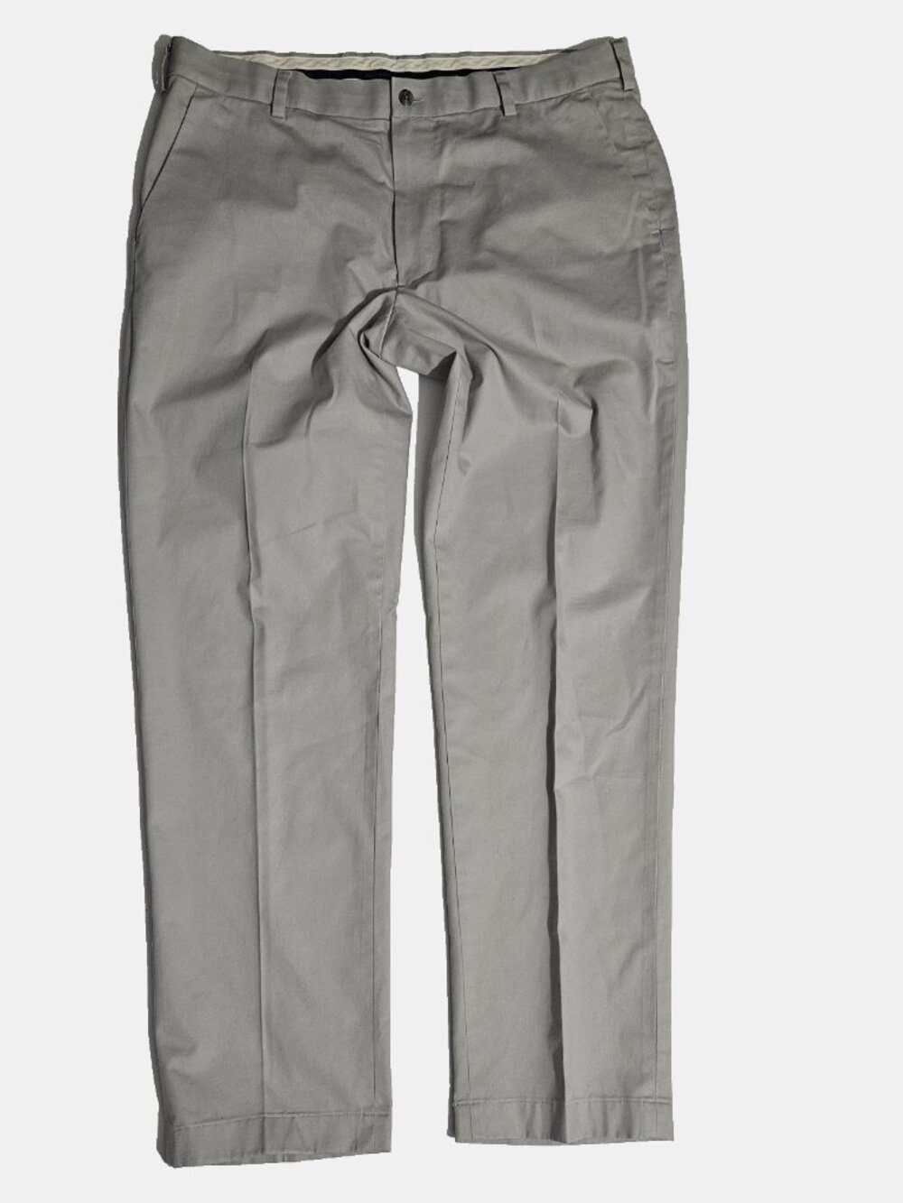 Brooks Brothers  Men's Advantage Chino Stretch Pants 38/L32 *Missing Hind Buton